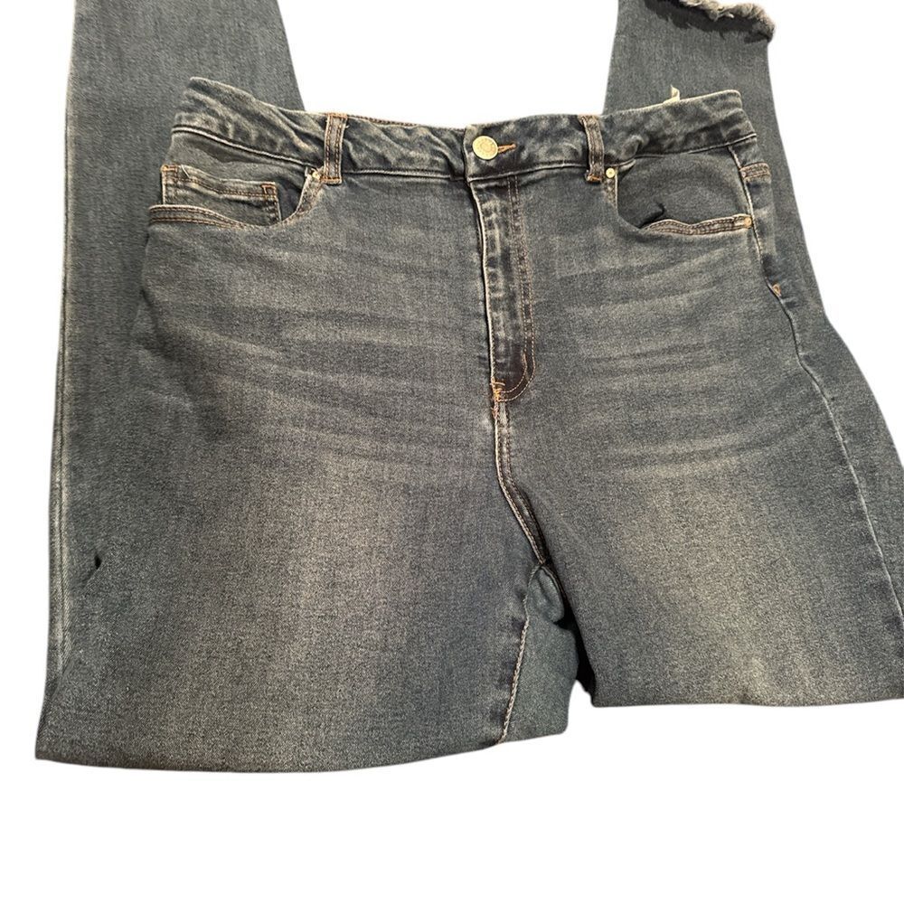 Refuge Blue Straight Leg Jeans Size 15